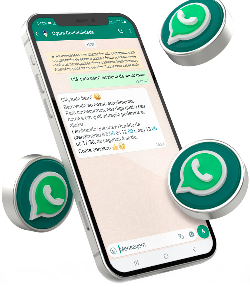 Ogura Whatsapp - Contabilidade no Paraíso - SP | Ogura Contabilidade